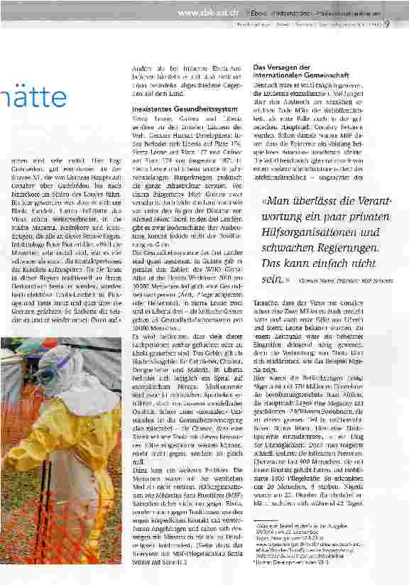 Vorschauseite 2: «Ein perfekter Sturm» - der hätte verhindert werden können