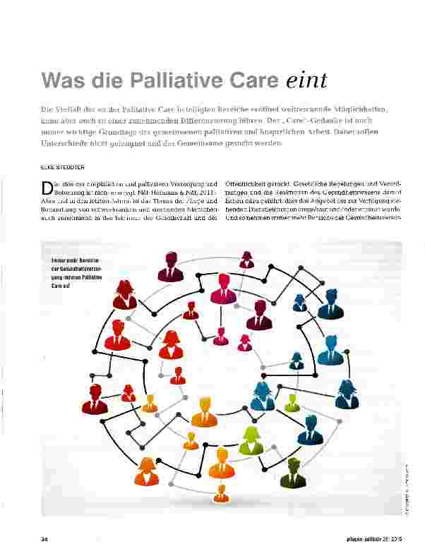 Vorschauseite 1: Was die Palliative Care eint