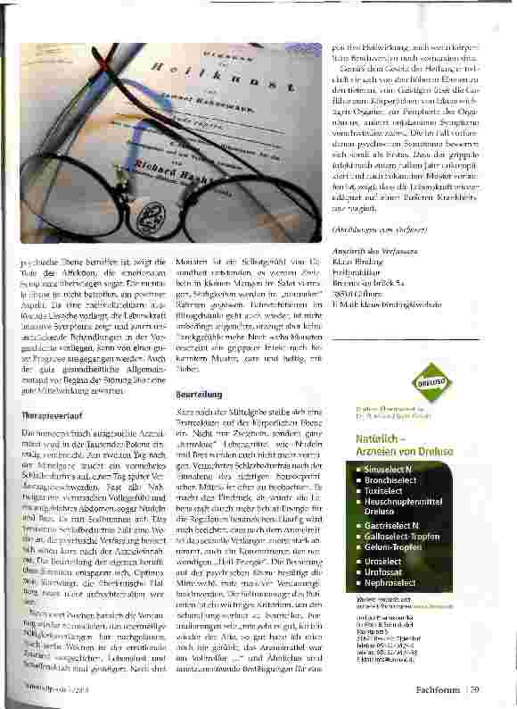 Vorschauseite 2: Symptome verstecken