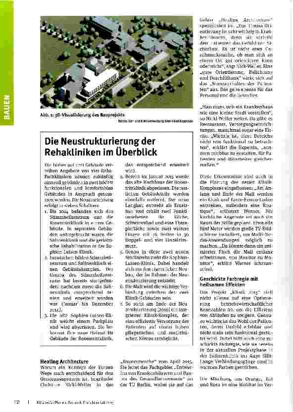 Vorschauseite 3: Aus Alt mach Neu Durch bauliche Veränderungen zu Zukunftsfähigkeit