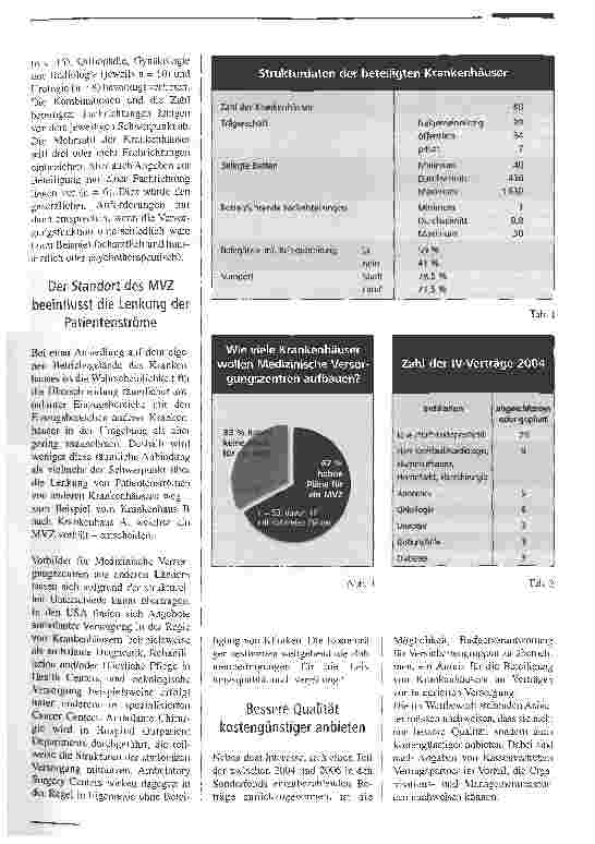 Vorschauseite 2: Verträge im Qualitätswettbewerb um Neue Versorgungsformen