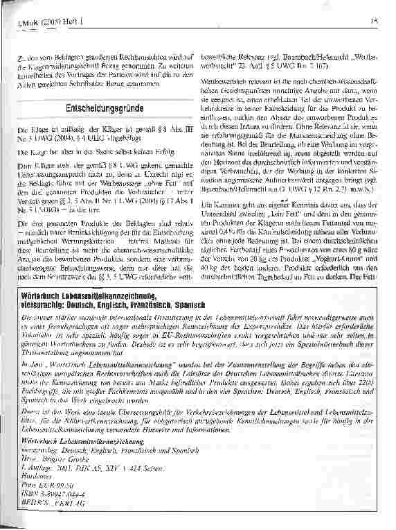 Vorschauseite 2: Fettfreie Werbung