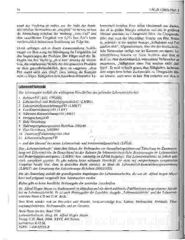 Vorschauseite 3: Fettfreie Werbung
