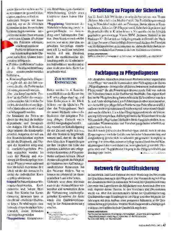 Vorschauseite 2: Ausbildung in Ungarn Im Zeichen ärztlicher Logik