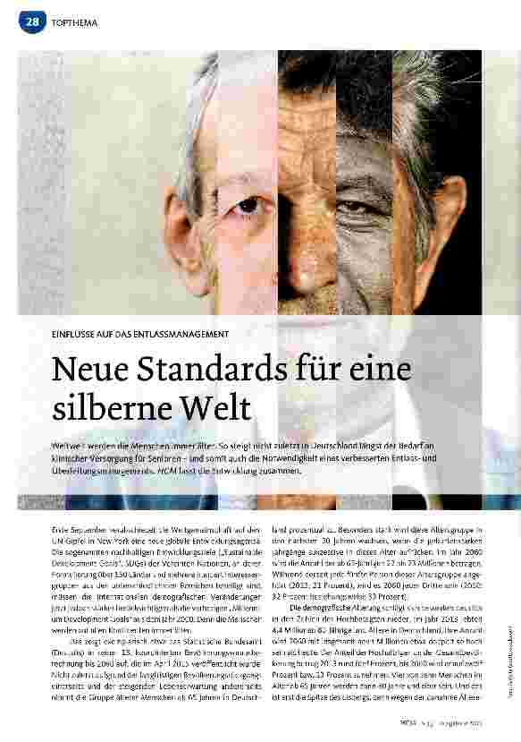 Vorschauseite 1: Neue Standards für eine silberne Welt