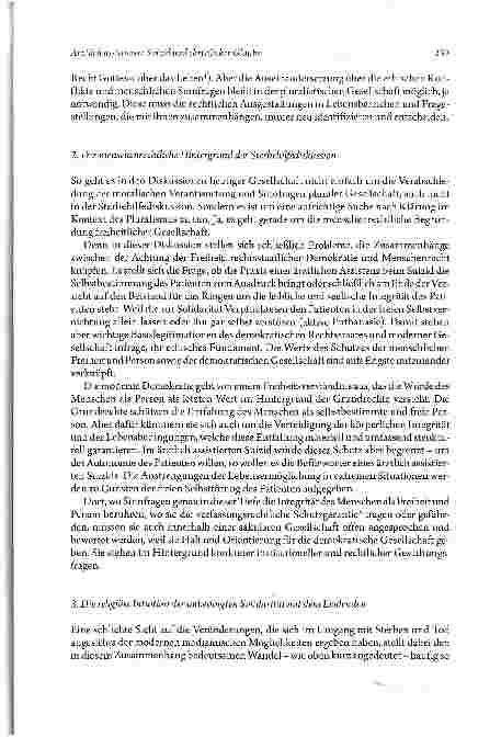 Vorschauseite 4: Ärztlich assistierter Suizid und christlicher GlaubeZur Bedeutung religiöser Argumente in der Sterbehilfediskussion