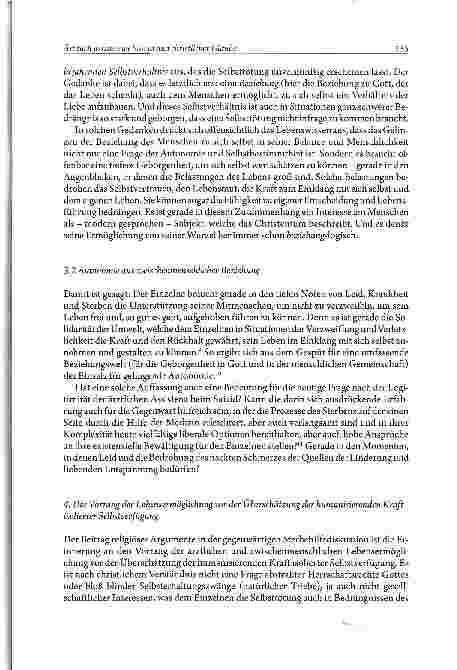 Vorschauseite 6: Ärztlich assistierter Suizid und christlicher GlaubeZur Bedeutung religiöser Argumente in der Sterbehilfediskussion