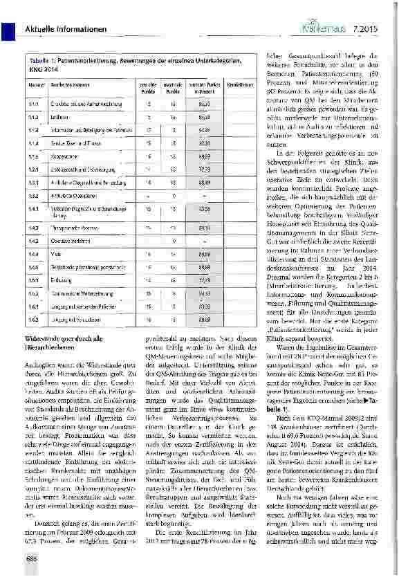 Vorschauseite 3: Wie die Klinik Nette-Gut eines der besten Krankenhäuser Deutschlands wurde