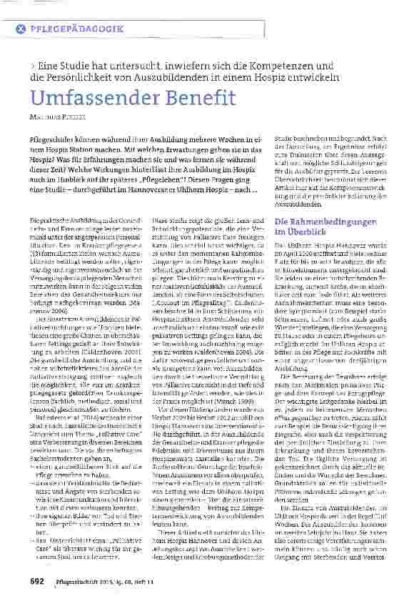 Vorschauseite 1: Umfassender Benefit