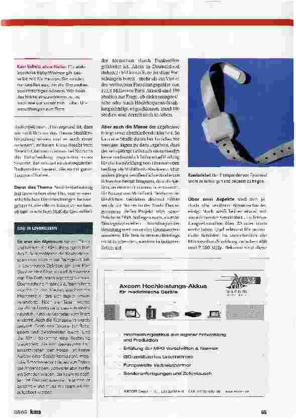 Vorschauseite 2: Sanfte Kontrolle