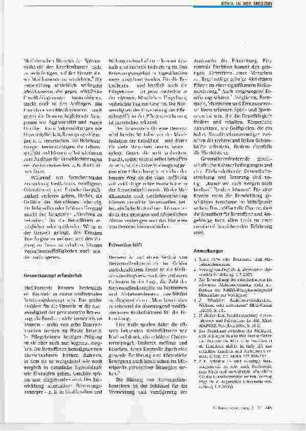 Vorschauseite 2: Würdig altern - Die Versorgung Demenzkrankerin Deutschland