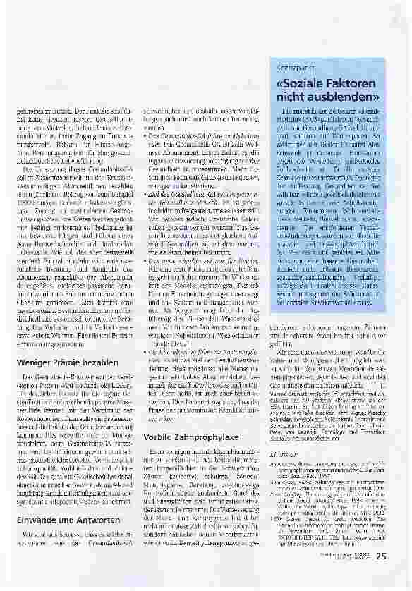 Vorschauseite 2: Salutogene InnovationAuf Gesundheit abonniert