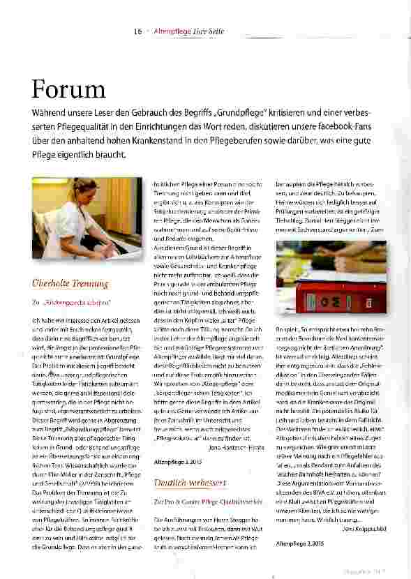 Vorschauseite 1: Forum
