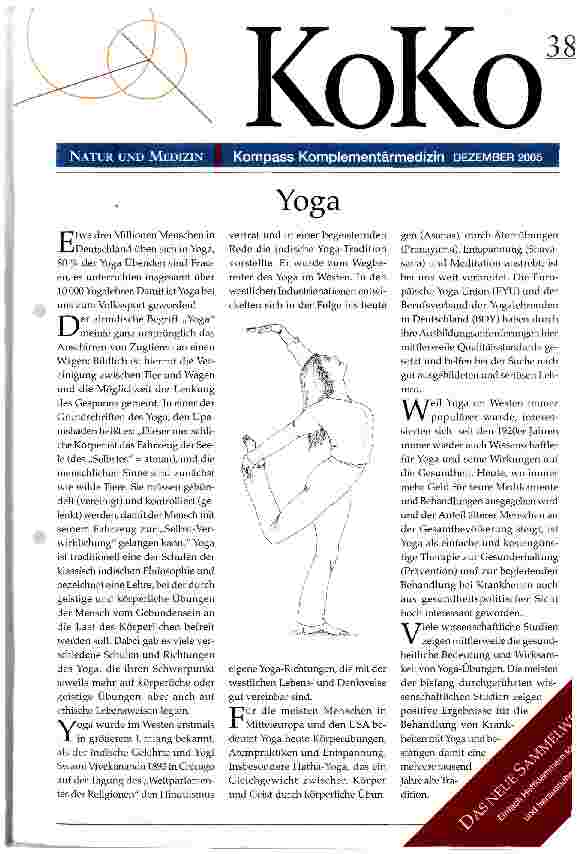 Vorschauseite 1: Yoga
