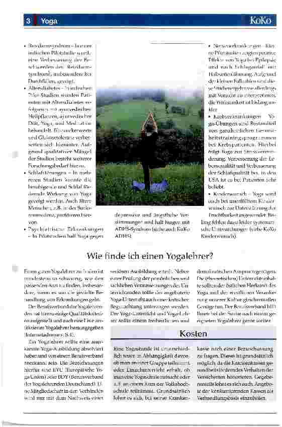 Vorschauseite 3: Yoga