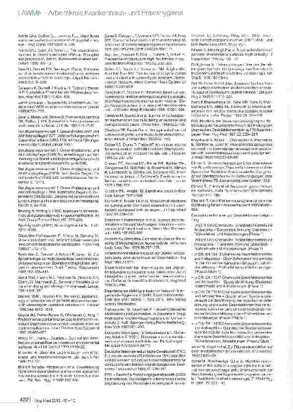Vorschauseite 5: Hygienische Anforderungen an Hausreinigung und Flächendesinfektion
