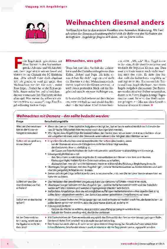 Vorschauseite 1: Weihnachten diesmal anders