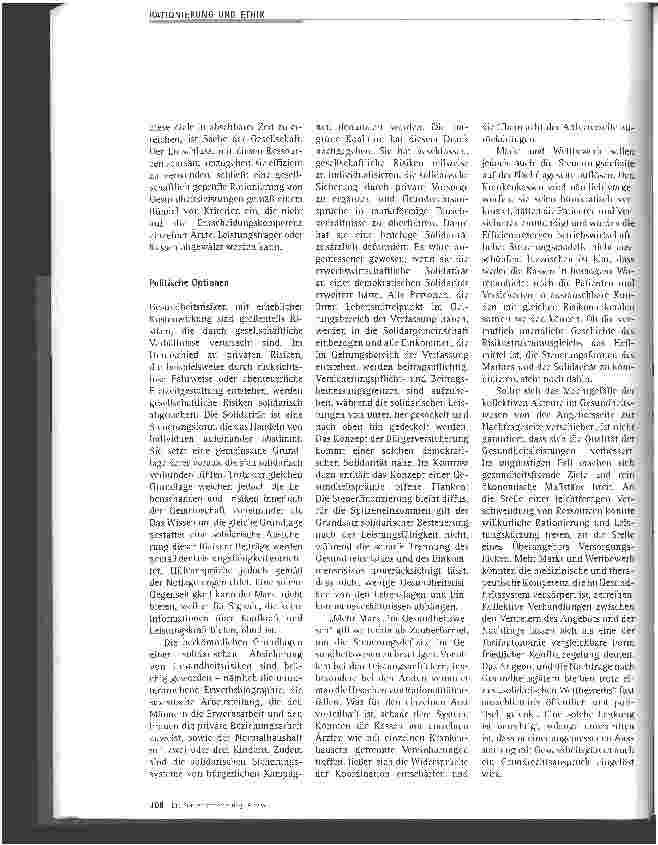 Vorschauseite 3: Der Umgang mit dem Gesundheitsrisiko - einegesellschaftsethische Reflexion