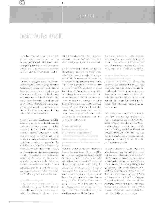 Vorschauseite 3: das heimaufenthaltsgesetz