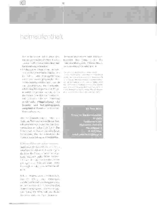 Vorschauseite 5: das heimaufenthaltsgesetz