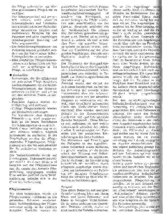 Vorschauseite 4: Von der Pflegeanamnese zur Pflegeplanung