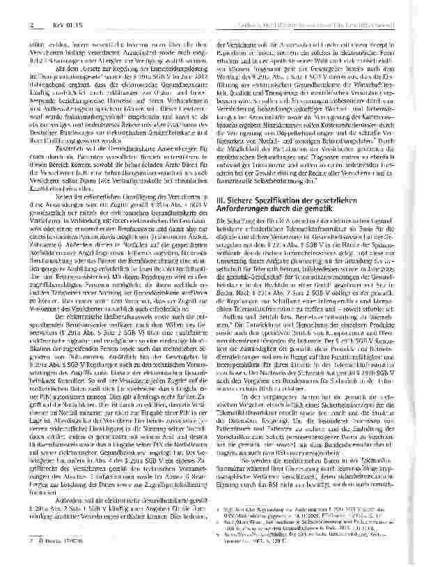 Vorschauseite 2: Der Informationsaustausch im Gesundheitswesen auf dem Weg in die Moderne