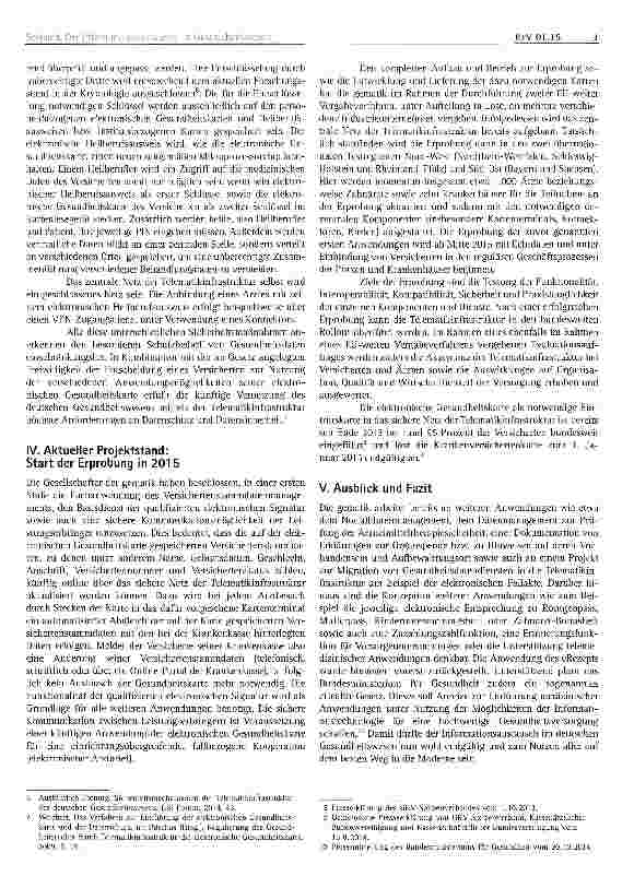 Vorschauseite 3: Der Informationsaustausch im Gesundheitswesen auf dem Weg in die Moderne