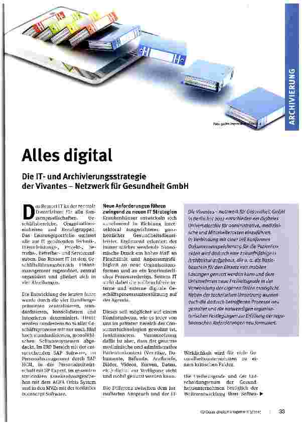 Vorschauseite 1: Alles digital