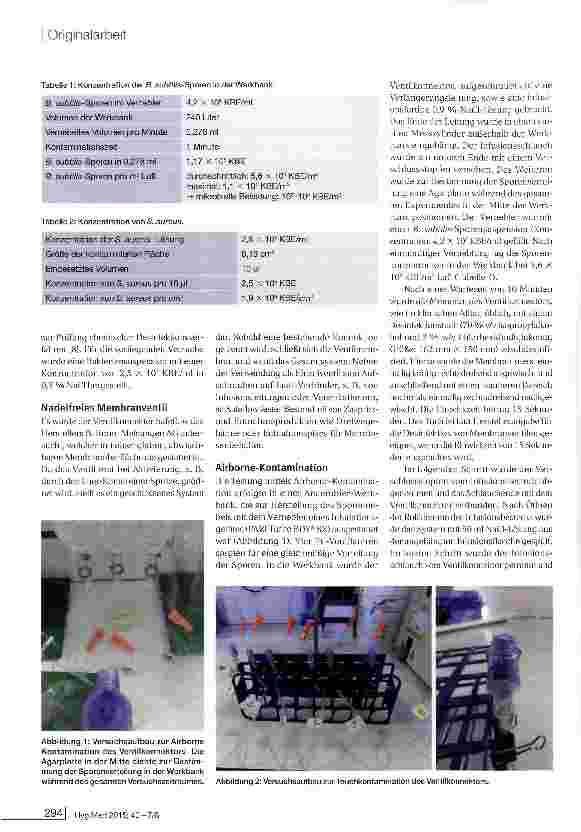 Vorschauseite 3: Evaluierung der mikrobiellen Dichtigkeit von Closed System Transfer Devices am Beispiel eines nadelfreien Ventilkonnektors