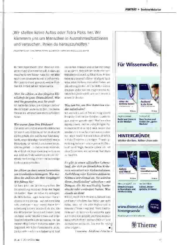Vorschauseite 4: Frederike Fürst Konfessionell aus Prinzip