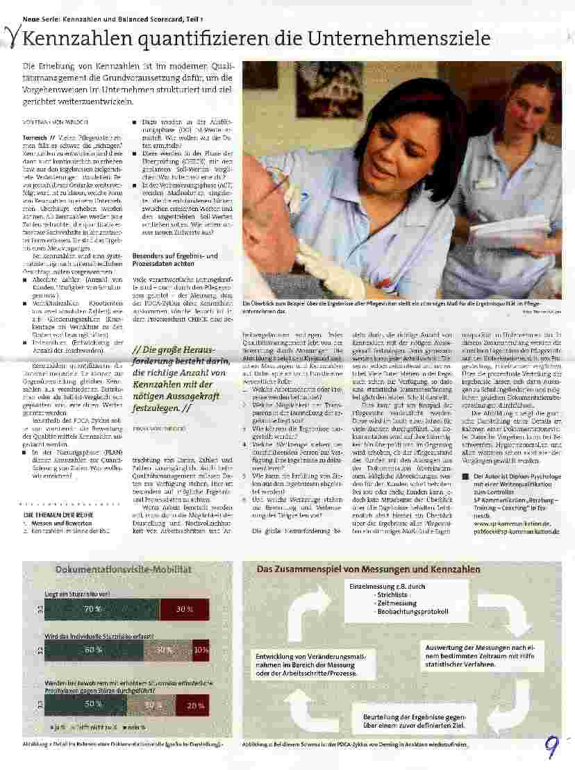 Vorschauseite 1: Kennzahlen und Balanced Scorecard, Teil 1 Keimzahlen quantifizieren die Unternehmensziele