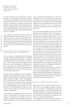 Vorschauseite 2: Wie Jugendliche mit Behinderung über ihren Alltag selber berichten Einblick in eine aktuelle Jugendstudie