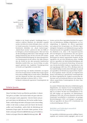 Vorschauseite 3: Wie Jugendliche mit Behinderung über ihren Alltag selber berichten Einblick in eine aktuelle Jugendstudie