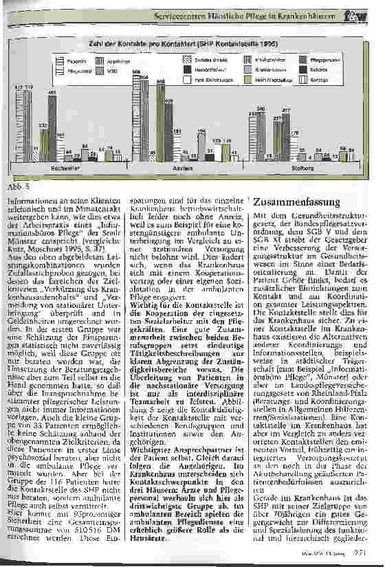Vorschauseite 4: Servicezentren Häuslicher Pflege in Krankenhäusern Erfahrungen mit einem innovativen Konzept von 1992 bis 1995
