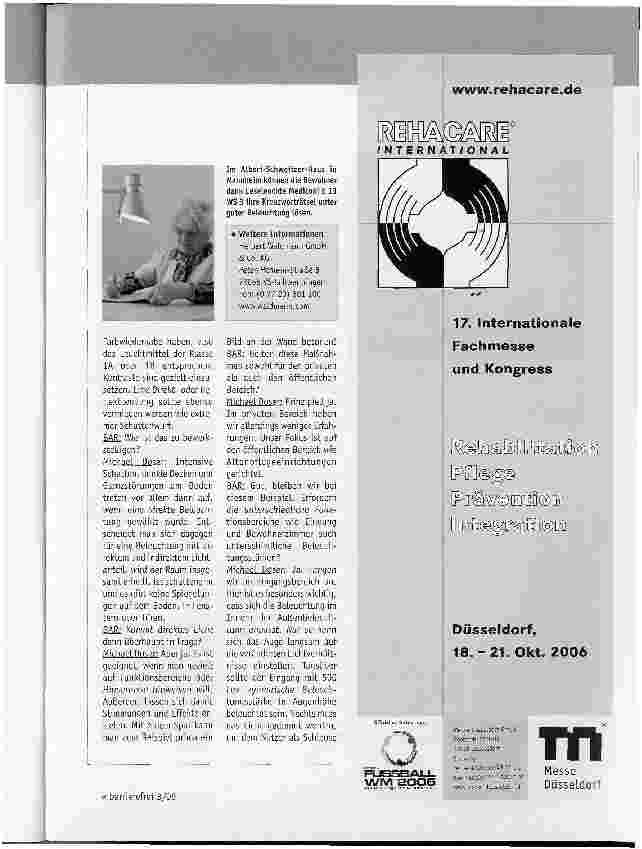 Vorschauseite 2: Licht und Beleuchtung für das Wohnen im Alter