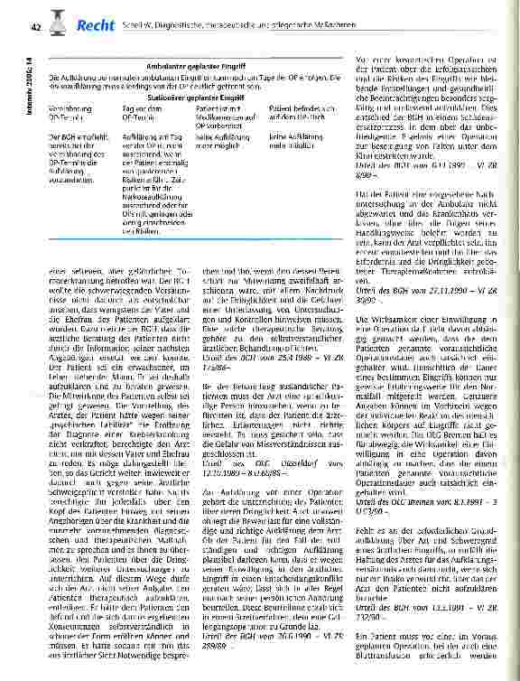 Vorschauseite 2: Diagnostische, therapeutische und pflegerische Maßnahmen bedürfen grundsätzlich der Einwilligung des Patienten