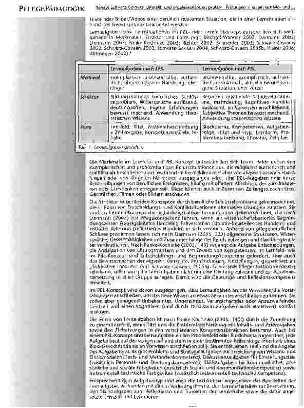 Vorschauseite 4: Lernfeldund problemorientiert prüfen - Prüfungen in einem lernfeldund problemorientierten Curriculum