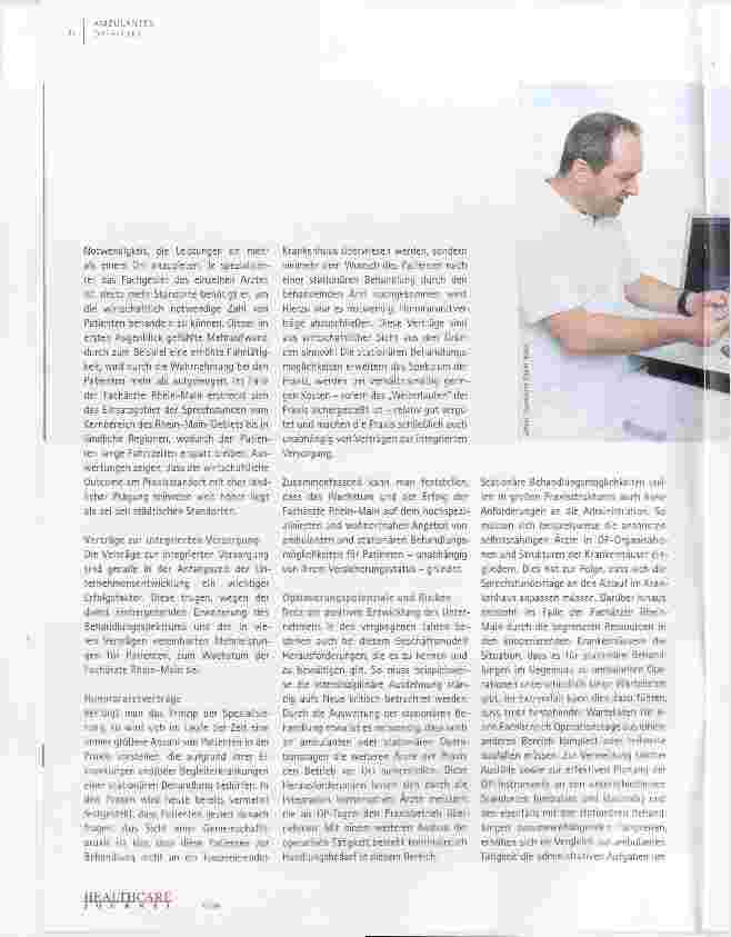 Vorschauseite 3: Die Kunst liegt im Vernetzen und Spezialisieren