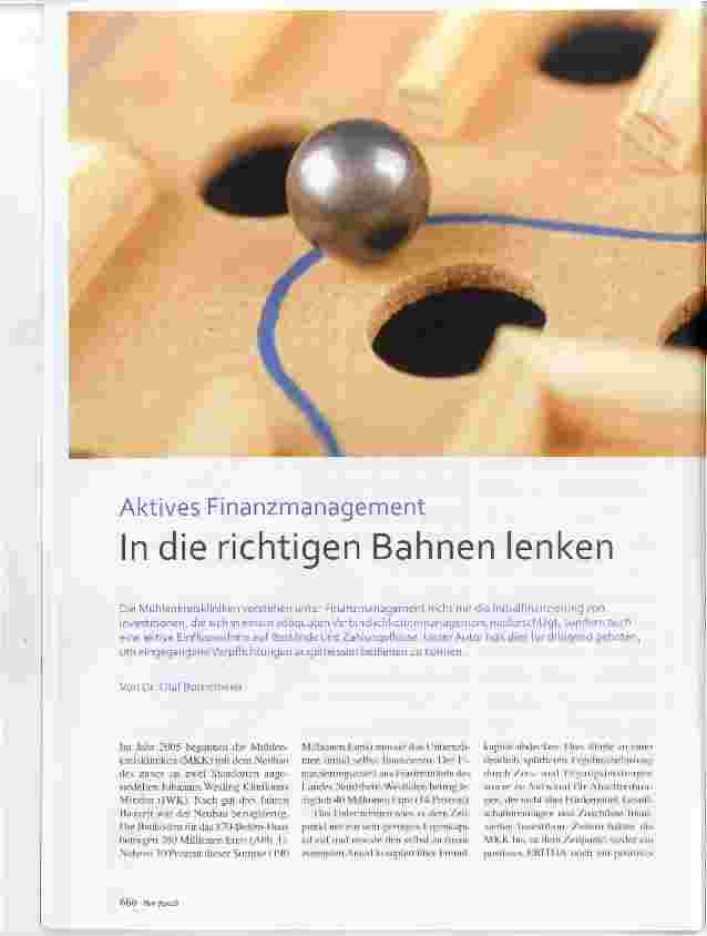 Vorschauseite 1: Aktives Finanzmanagement In die richtigen Bahnen lenken