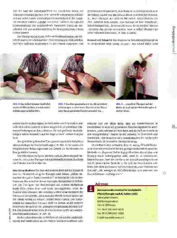 Vorschauseite 2: Fortbildungsführer Biomechanik nach Sohier Denken in Kraftlinien
