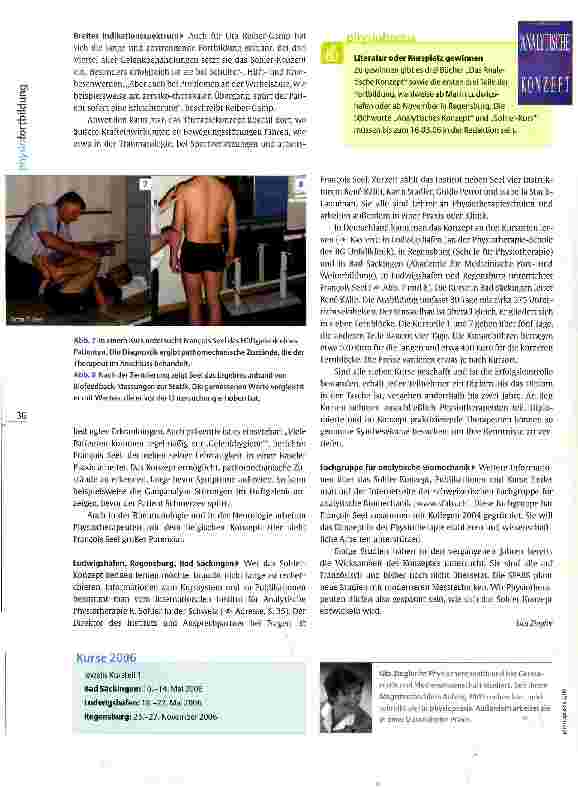 Vorschauseite 3: Fortbildungsführer Biomechanik nach Sohier Denken in Kraftlinien