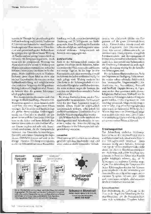 Vorschauseite 6: Selbstmedikation in der Schwangerschaft