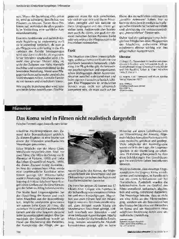 Vorschauseite 3: Pflegekräfte und Angehörige - eine spannende Beziehung