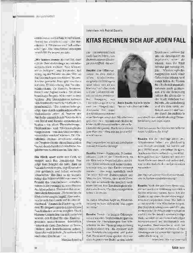 Vorschauseite 3: Kitas gegen Ärztemangel