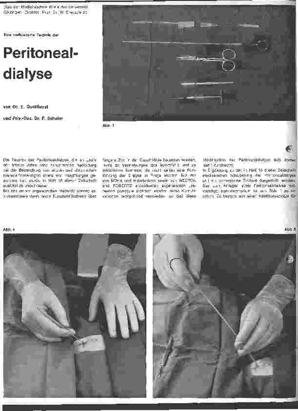 Vorschauseite 1: Peritonealdialyse