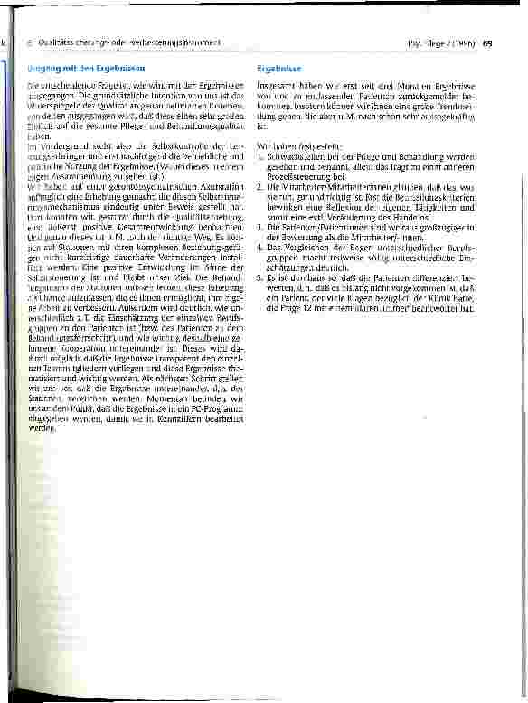 Vorschauseite 5: Ein Qualitätssicherungs-oder -Verbesserungsinstrument
