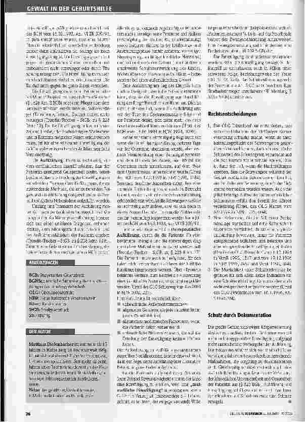 Vorschauseite 2: Körperverletzung