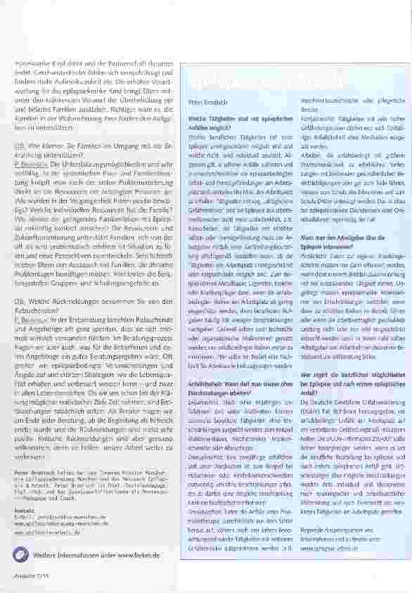 Vorschauseite 2: Ängste runter, Lebensqualität rauf