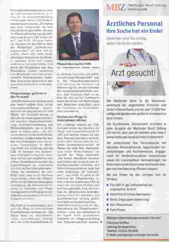Vorschauseite 2: Die Pflege stärken und die Zukunft gestalten