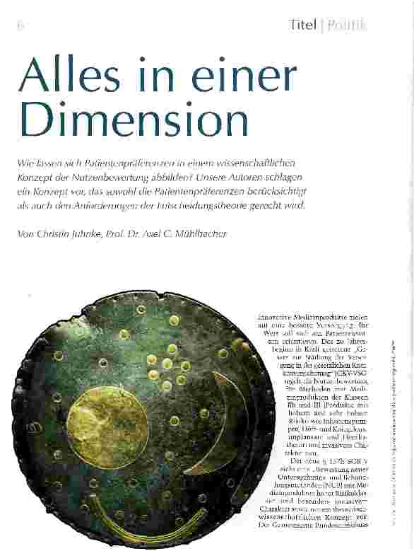 Vorschauseite 1: Alles in einer Dimension